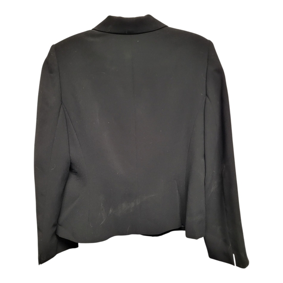 Dress Barn Black Suit Classic Style with Skirt - Size 12 - Picture 3 of 7